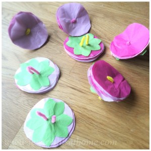 making paper flowers